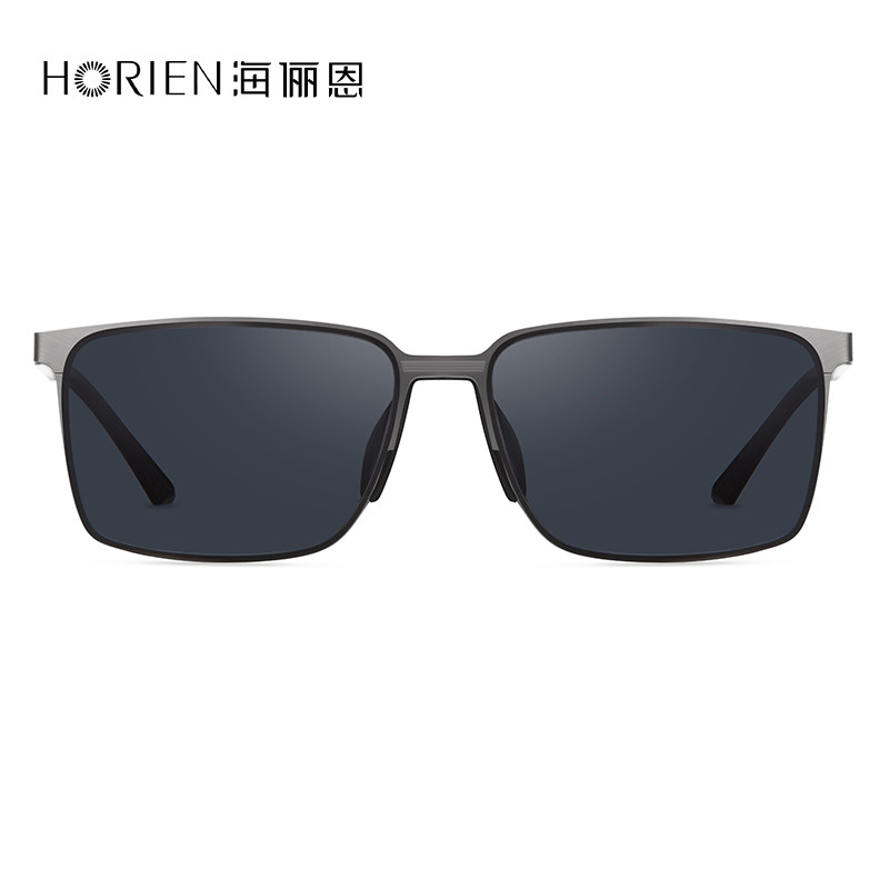 海俪恩保镖墨镜复古方框潮男款开车专用运动高清尼龙偏光太阳眼镜