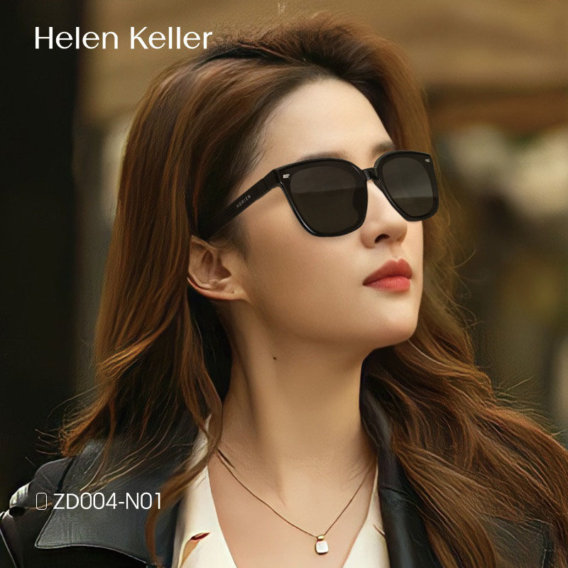 海俪恩刘亦菲同款折叠墨镜女2026新款配近视带度数许红豆太阳眼镜