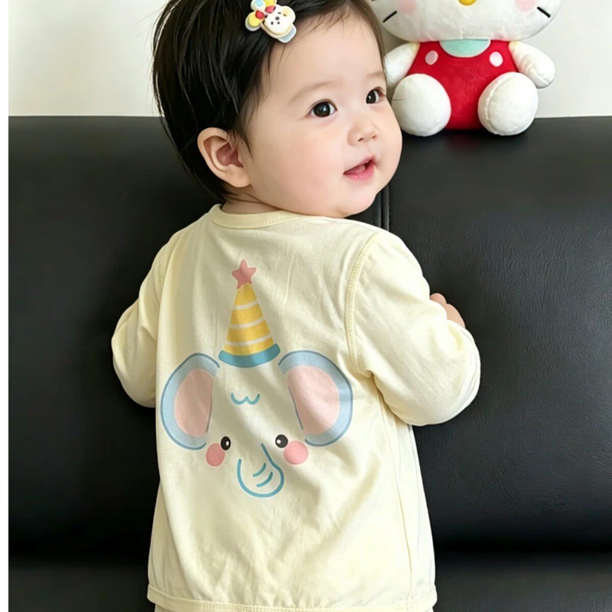 婴幼儿夏季卡通防晒衣无骨柔软
