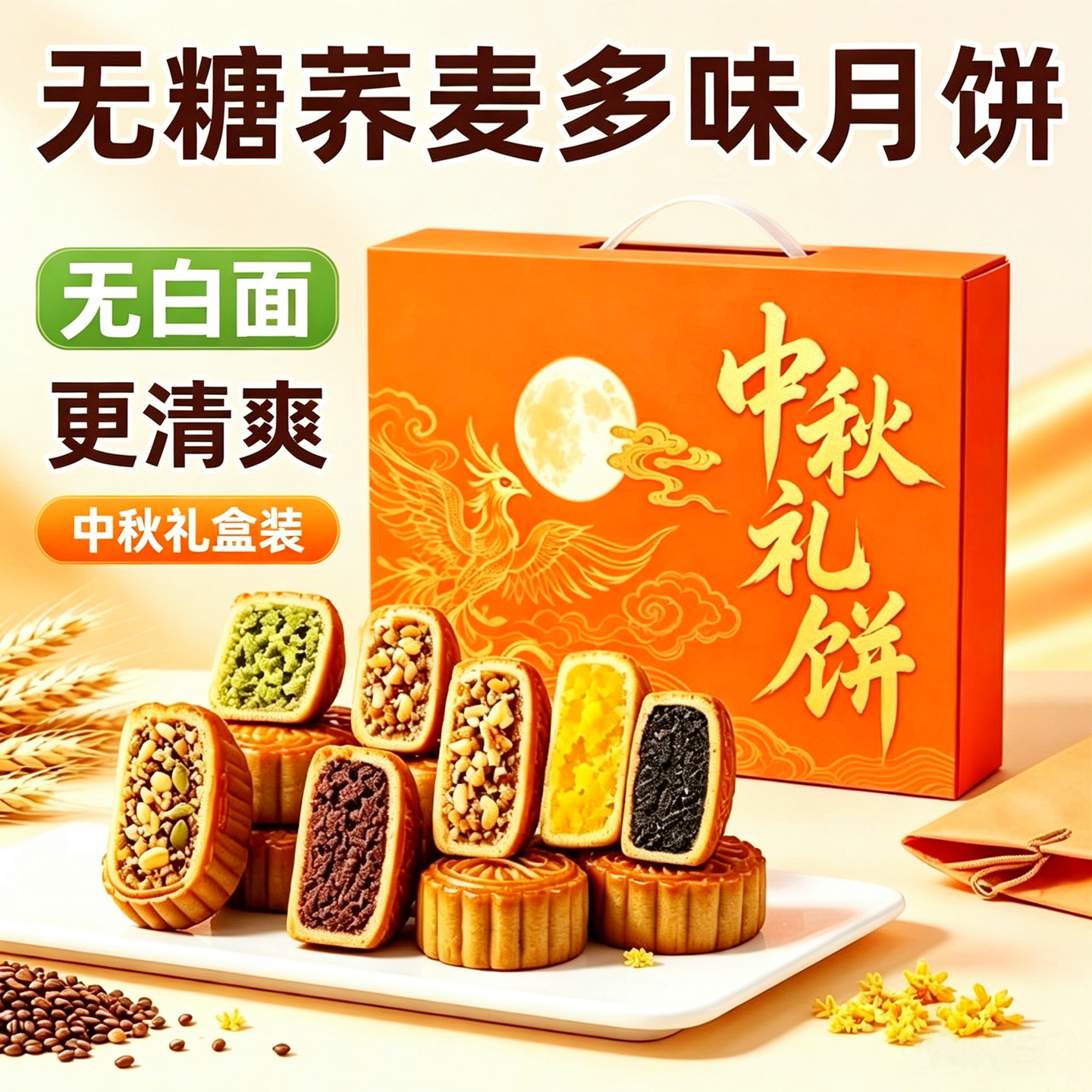 糖尿病人专用无糖月饼