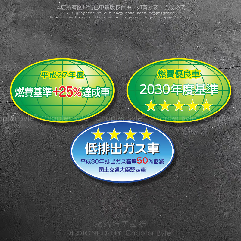 不留痕不留胶不掉色防水防晒车贴