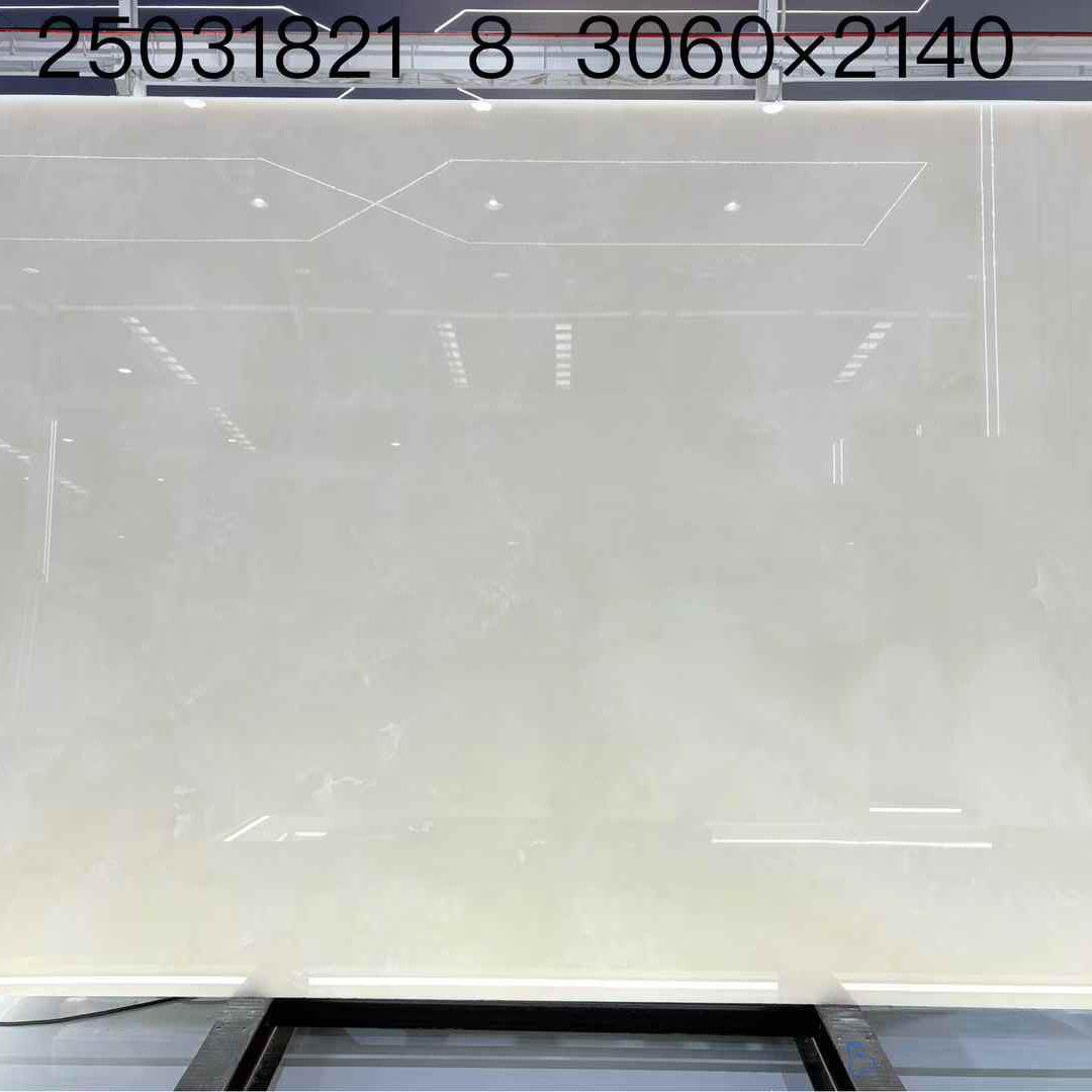 玉石大理石白雪公主餐桌橱柜面天然奢石石材定制加工