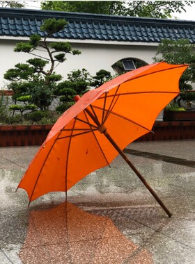 抗风防汛雨伞 1.6m伞面 山毛竹骨架