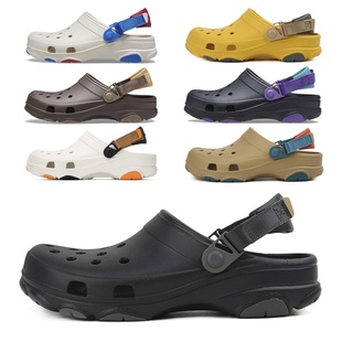 2025白敬亭经典特林洞洞鞋男跨境户外花园沙滩鞋包头情侣凉拖鞋女