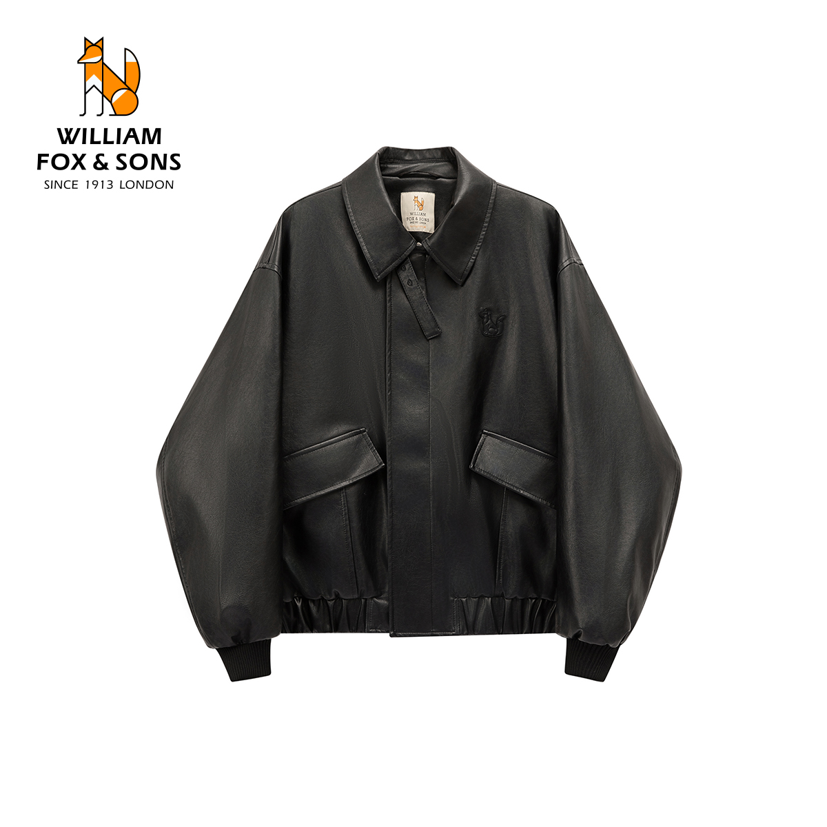 威廉福克斯鹅绒皲裂工艺羽绒服