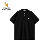 男款 威廉福克斯2026夏季 polo衫 基础多色透气网眼纯棉凉感短袖 新款