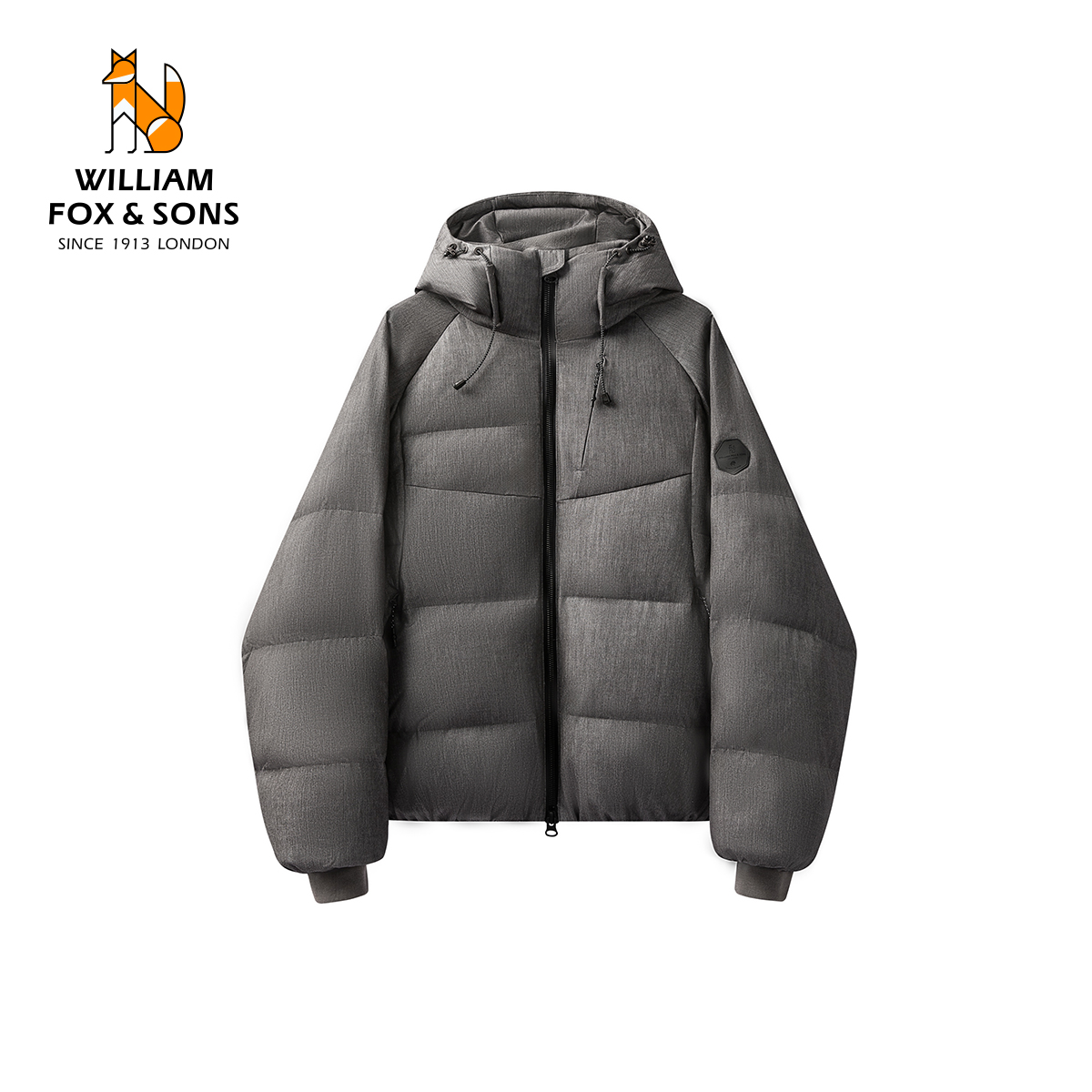 【10.31新品5折】机能加厚保暖羽绒服宽松廓形连帽绗线潮流外套