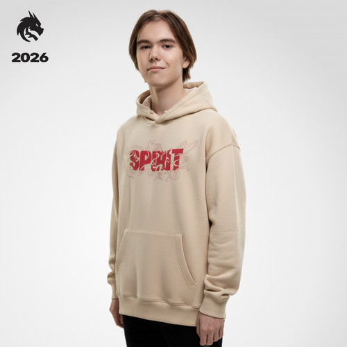 Spirit龙马精神套头卫衣春节限定