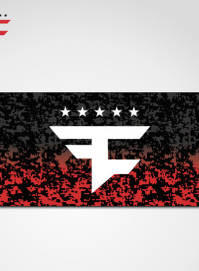 FaZe官方电竞桌垫鼠标垫独家正品
