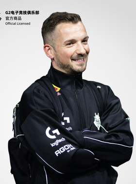 G2 ESPORTS 2025 常规赛队服拉链夹克外套HUNTER同款CS2昂恩电竞