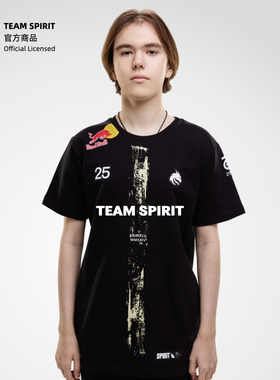 Team Spirit绿龙2025年正品选手队服CS2纯棉T恤donk同款昂恩电竞