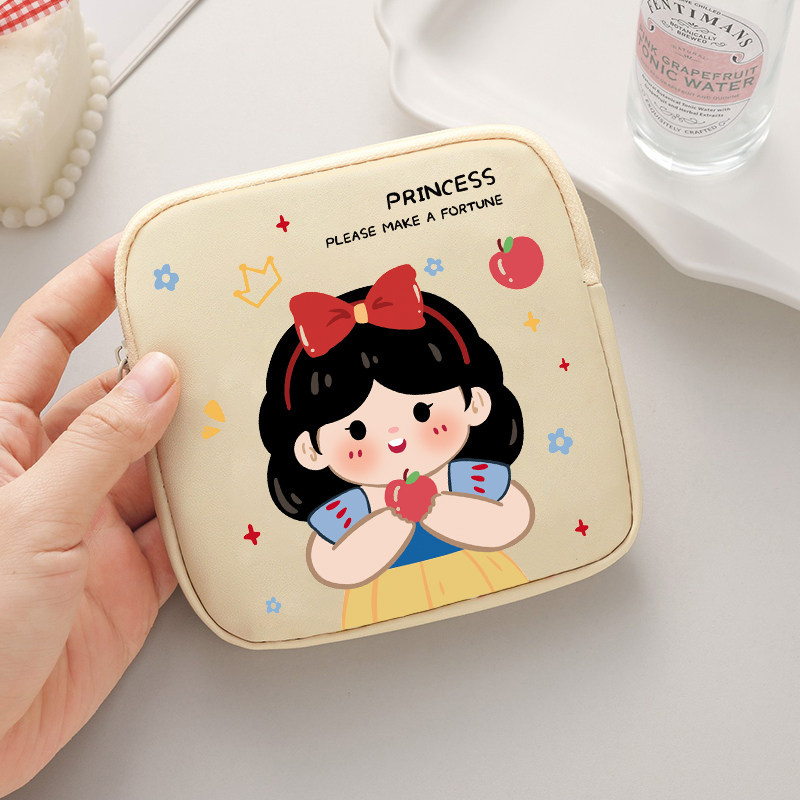 姨妈巾收纳包可爱化妆包便携学生用装放卫生巾的小包女生月事包