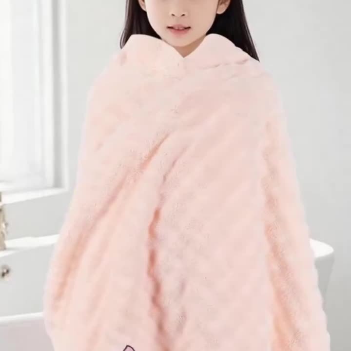 儿童浴巾婴儿新生儿超柔