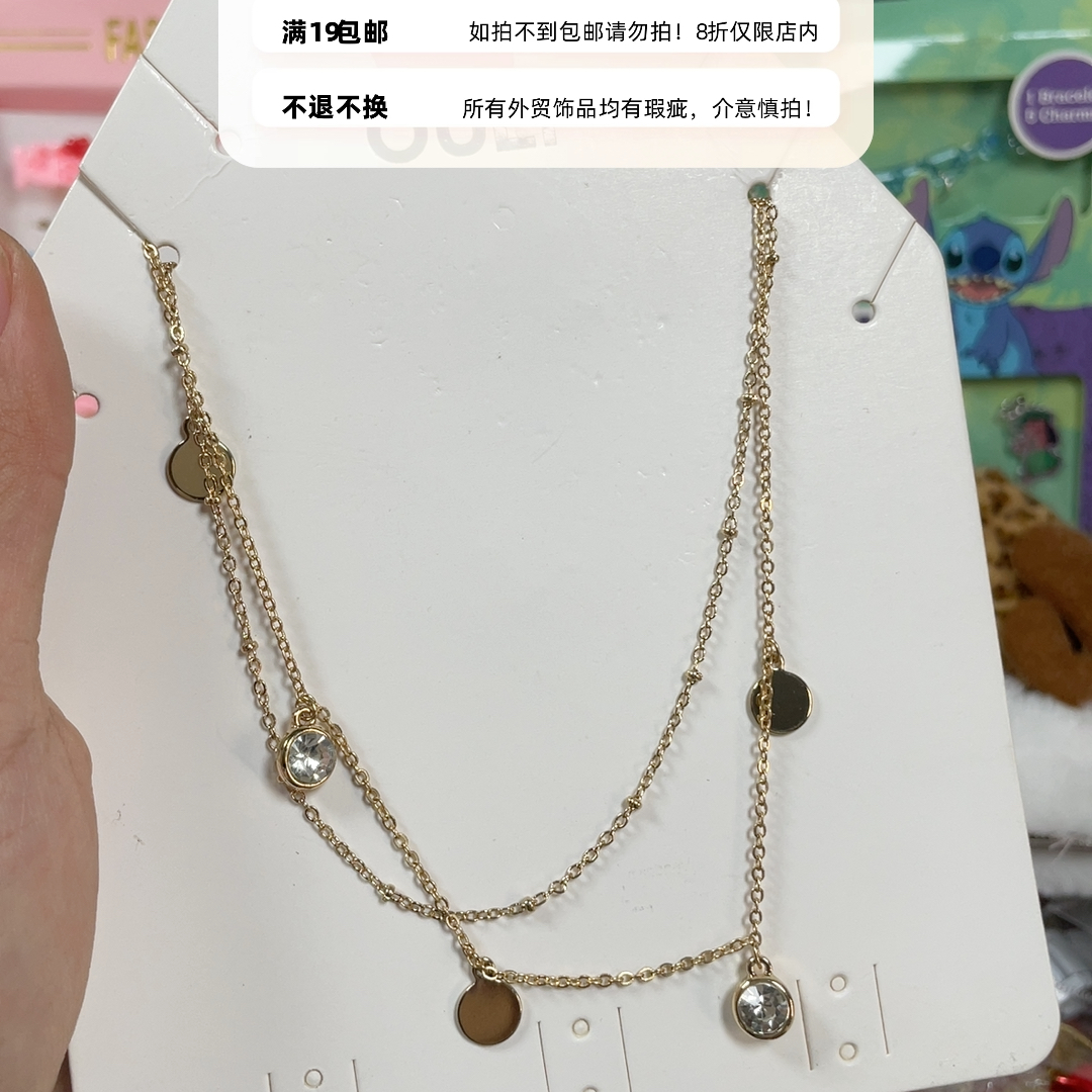 外贸项链锁骨链19包邮15