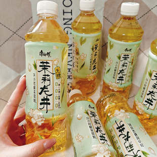 康师傅茉莉龙井500ml无糖原味茶饮料夏季清凉解渴解暑饮品分享