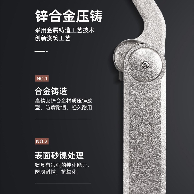 厂家直销橱柜门随意停制品重力液压折叠支撑上翻门支撑杆五金配件