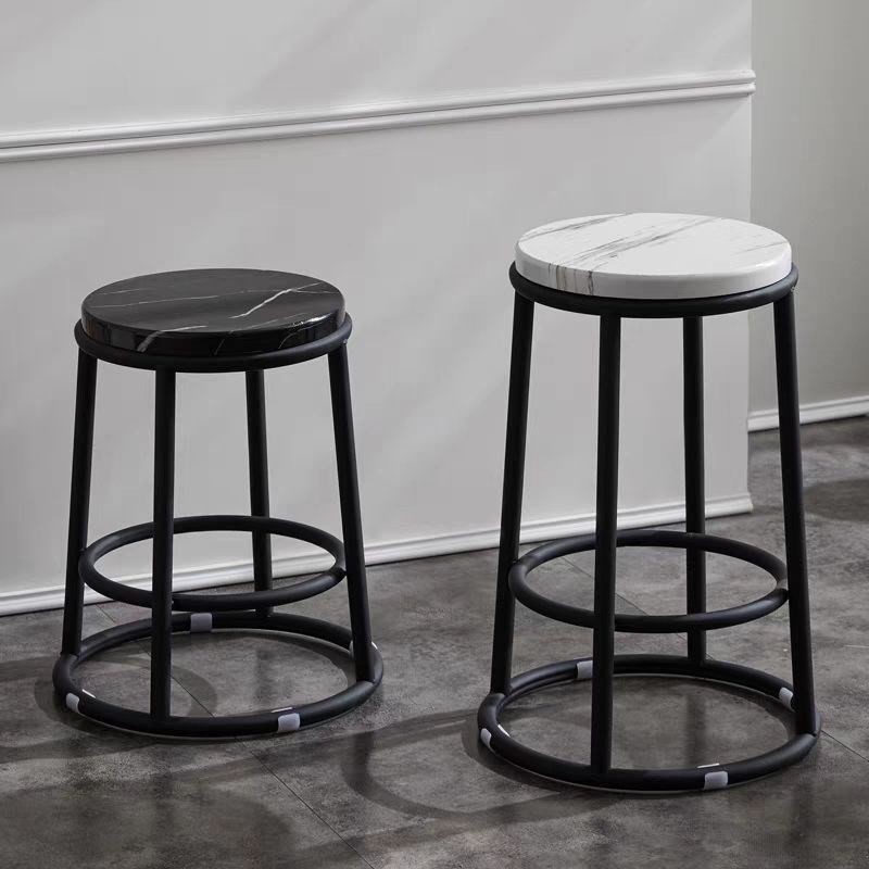 加厚吧台KTV游戏厅家用脚凳高脚酒吧手机柜台凳子圆凳台椅发完