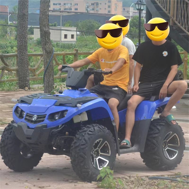 冲天狼四轮越野沙滩车全地形卡丁车电动汽油摩托车儿童成人摩托车