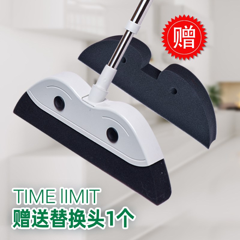 海绵扫楼房地板家用吸灰不粘头发魔术魔法扫把扫帚伸缩杆扫地