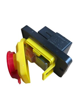 CK5电磁开关 16A 250V 4脚电动工具磁力转按钮KJD12