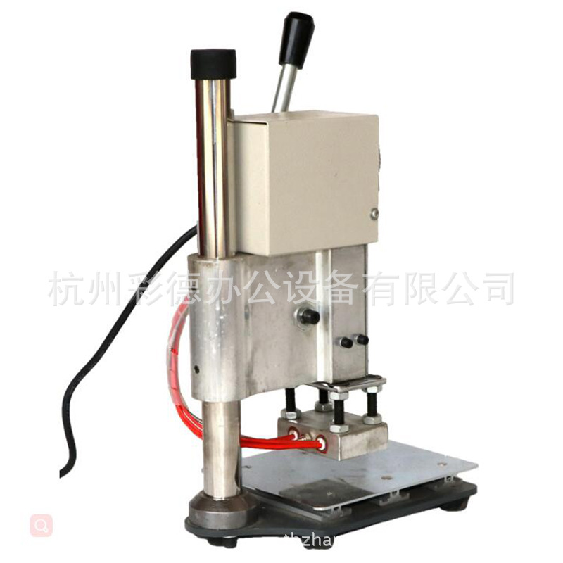 新1013cm手动卷金小型手动烫金机压唛机皮革压花烫印机商标烙印品