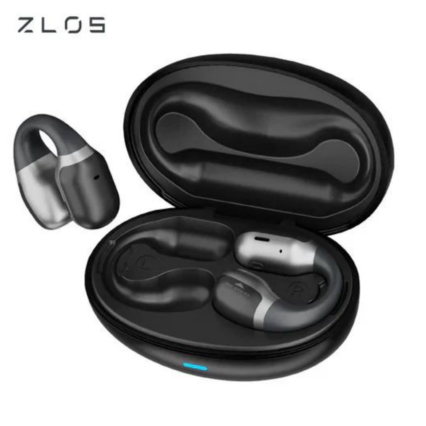 ZLOS EP01 骨传导耳机 | 双耳蓝牙耳机无线运动耳夹式不入耳通话