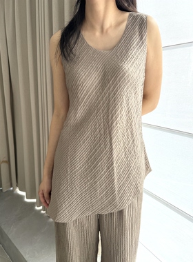 San宅褶皱真丝套装|太湖流域6A桑蚕丝|抗皱耐穿好打理