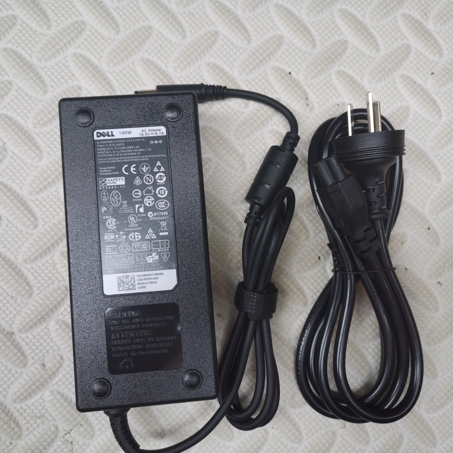 DELL戴尔G3 3579笔记本电脑充电源适配器线130W 19.5V 6.7A