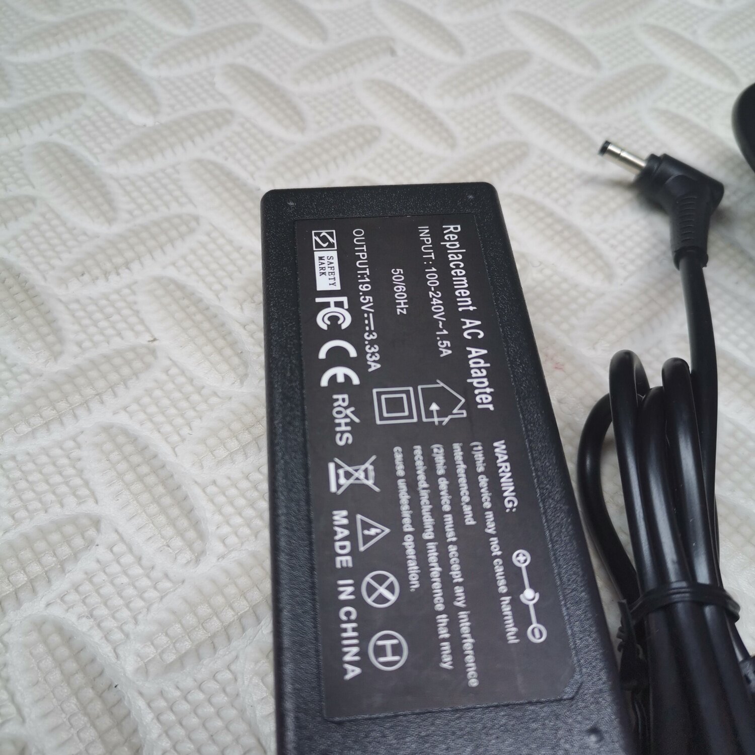 知麻D1家用智能投影仪PN12充电器DIVA PRO投影仪DC19V3.42A电源线