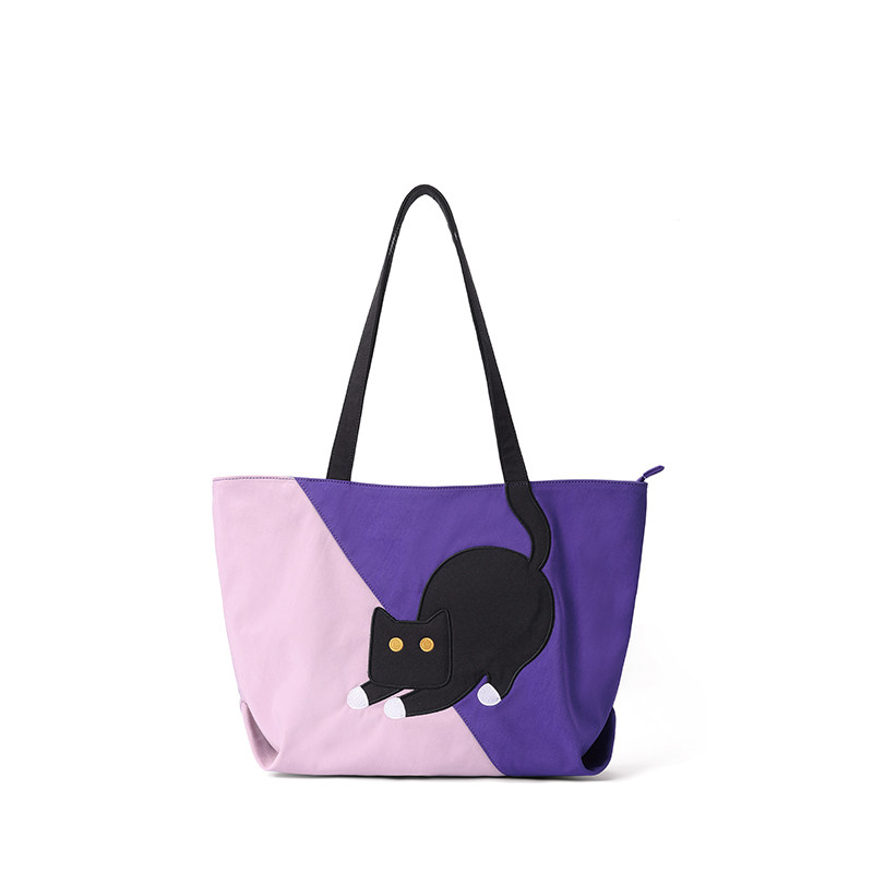 thumbnail for NOXXON2026 original ultra-hot color-block design, niche high-end commuter shoulder tote bag for women, large capacity