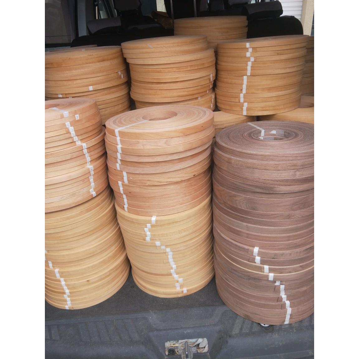 红橡樱桃水曲柳白枫木桦木红胡桃实木木皮指接封边条饰面板封边条