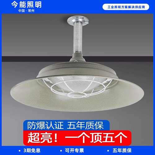 飞碟灯led防爆灯厂房车间防尘防水灯罩防腐化工厂仓库吊灯户外灯