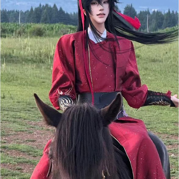 魏无羡cos服骑射服唐装圆