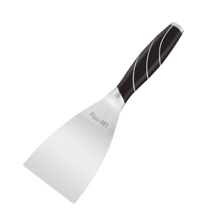 一体不锈钢油灰刀铲刀清洁铲子批墙填缝小刮刀抹泥刀刮腻子刀工具