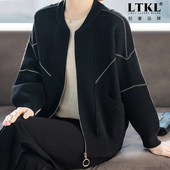 妈妈秋装 洋气中老年人奶奶女士上衣夹克 时尚 外套洋气2025新秋季 款