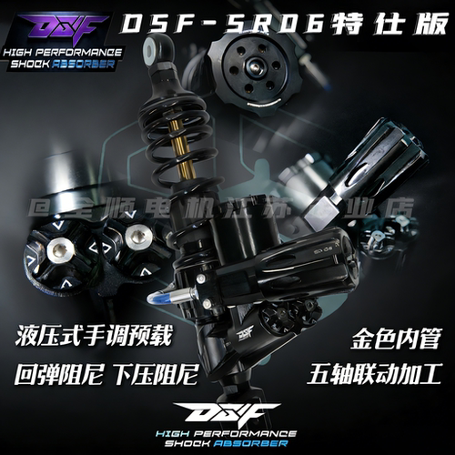 DSFSR-06油压预载可调后减震