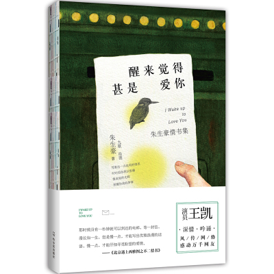 醒来觉得甚是爱你 现当代文学随笔文集诗集 爱情通信故事不二情书诗信诗集书 唯美痴绝的情话，呈现慢时代的爱情之美1-3