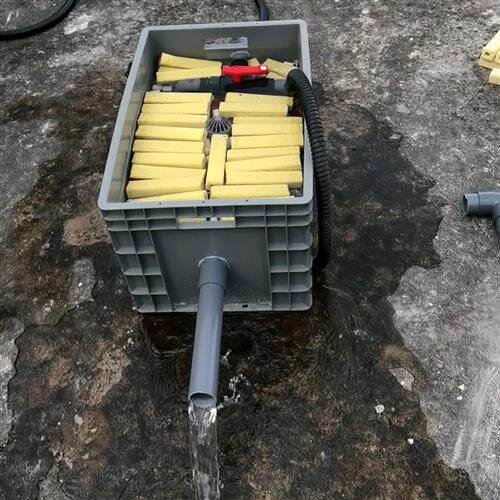 康卿鱼池过滤器生化滤水器池塘净水机杀菌灯过滤箱滤材换水抽水吸