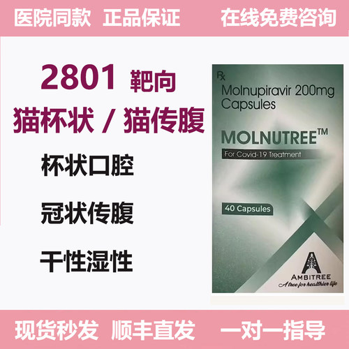 2801猫用杯状口腔冠状传腹