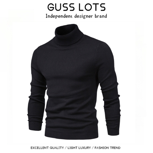 Gulots WinterWarm冬日之暖男士套头毛衣高领休闲针织衫