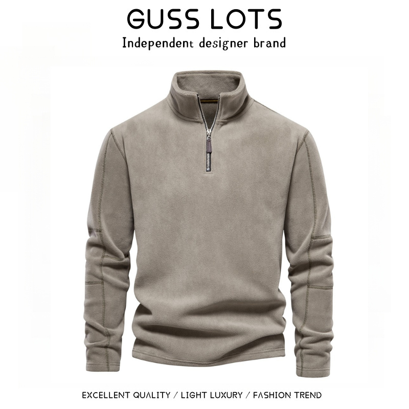Gusslots winterlove-2 冬日系列新款男装摇粒绒卫衣