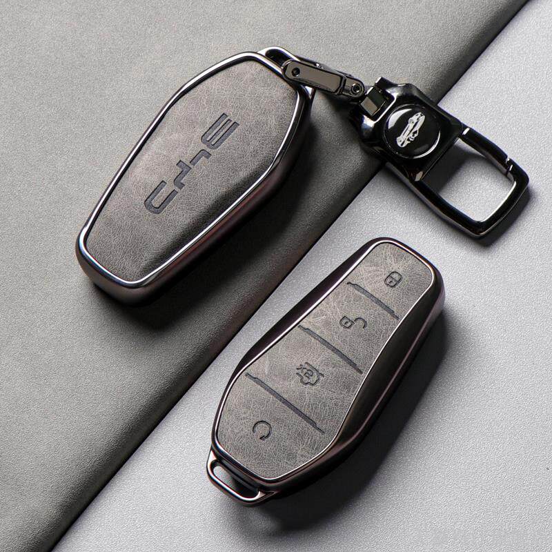 2024款比亚迪海鸥钥匙套荣耀版飞翔汽车专用高级硅胶壳扣包男女士