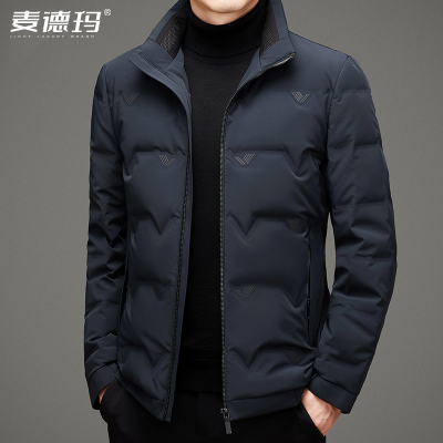羽绒服男士保暖白鹅绒上衣外套