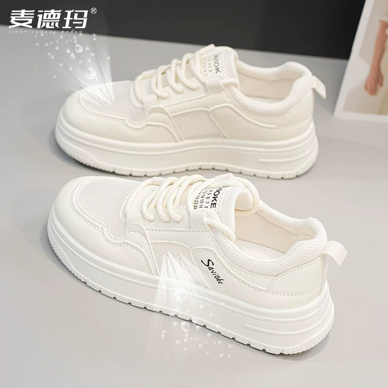夏季孕妇薄款透气小白网鞋