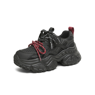 他她春季 新款 商场同款 休闲老爹鞋 TATA 时尚 女WOG23AM5 33码