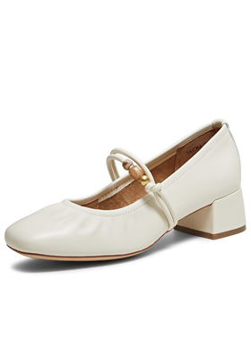 【41码】他她2025秋商场同款浅口女气质玛丽珍鞋新款7ACE4CQ5