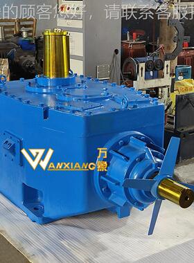 玻璃钢冷却减机风机HSHSRL400-RL4速00-12.67速-2塔00W风机减机