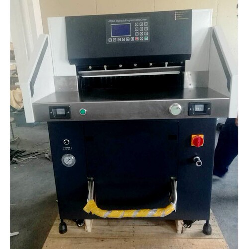 6708A重型液压双丝杆切纸机 全自动程控液压切纸机 大型裁纸机