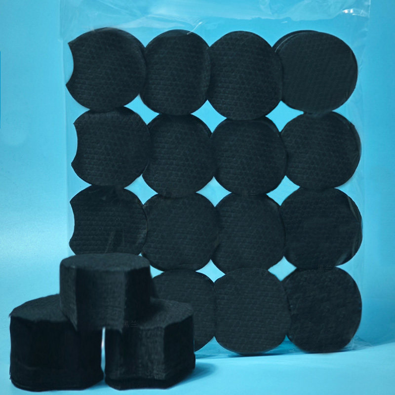 黑兰缺角黑珍珠纹棉片单层加厚不掉絮柔软亲肤美容护肤棉片湿敷