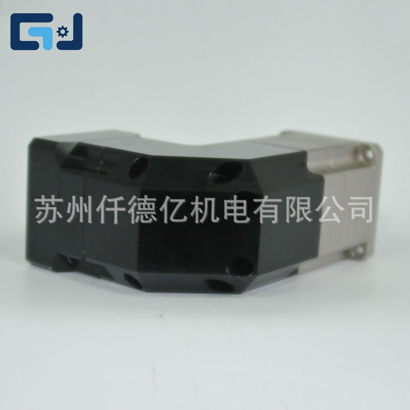 现货atg斜齿abr60双级伺服减速器200w400 精密直角行星减速机